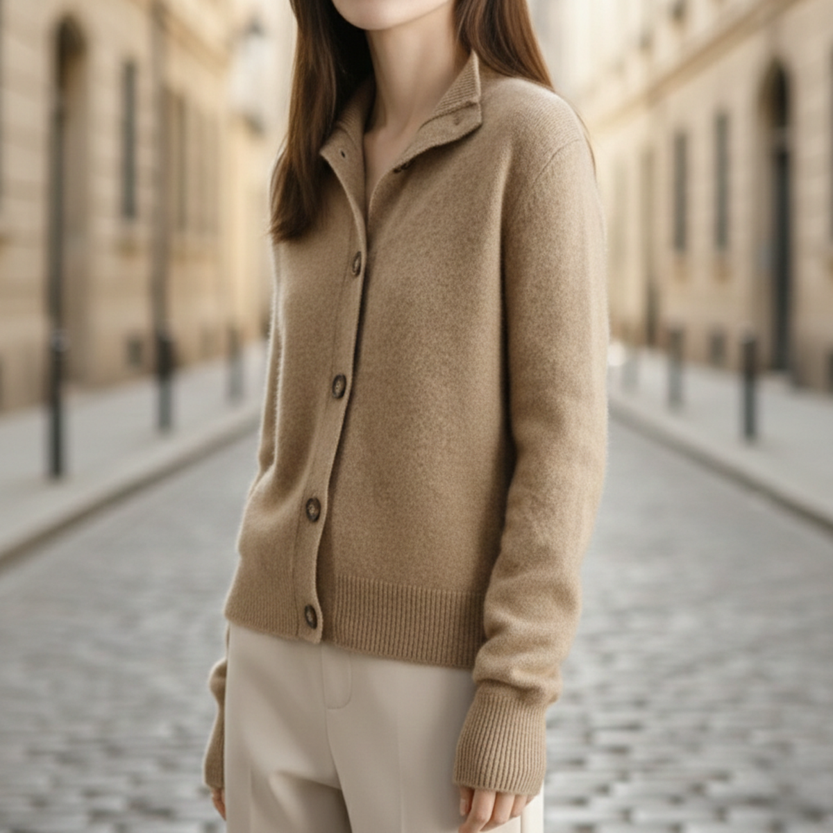 Cardigan Button Front Fit for Women