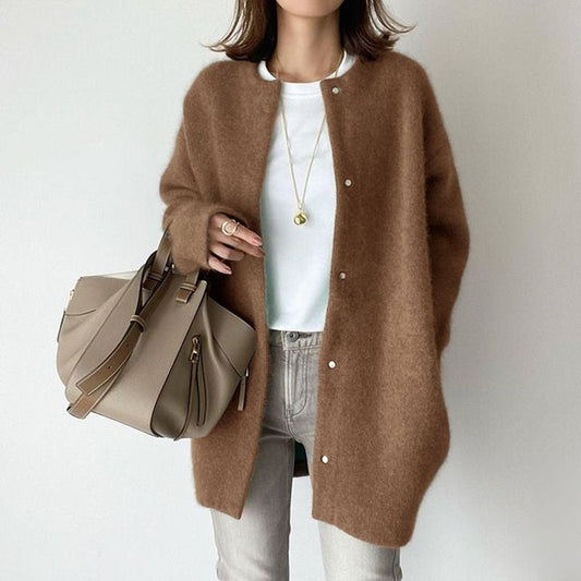 Sofia Amoretti Luxe Wool Cardigan Front