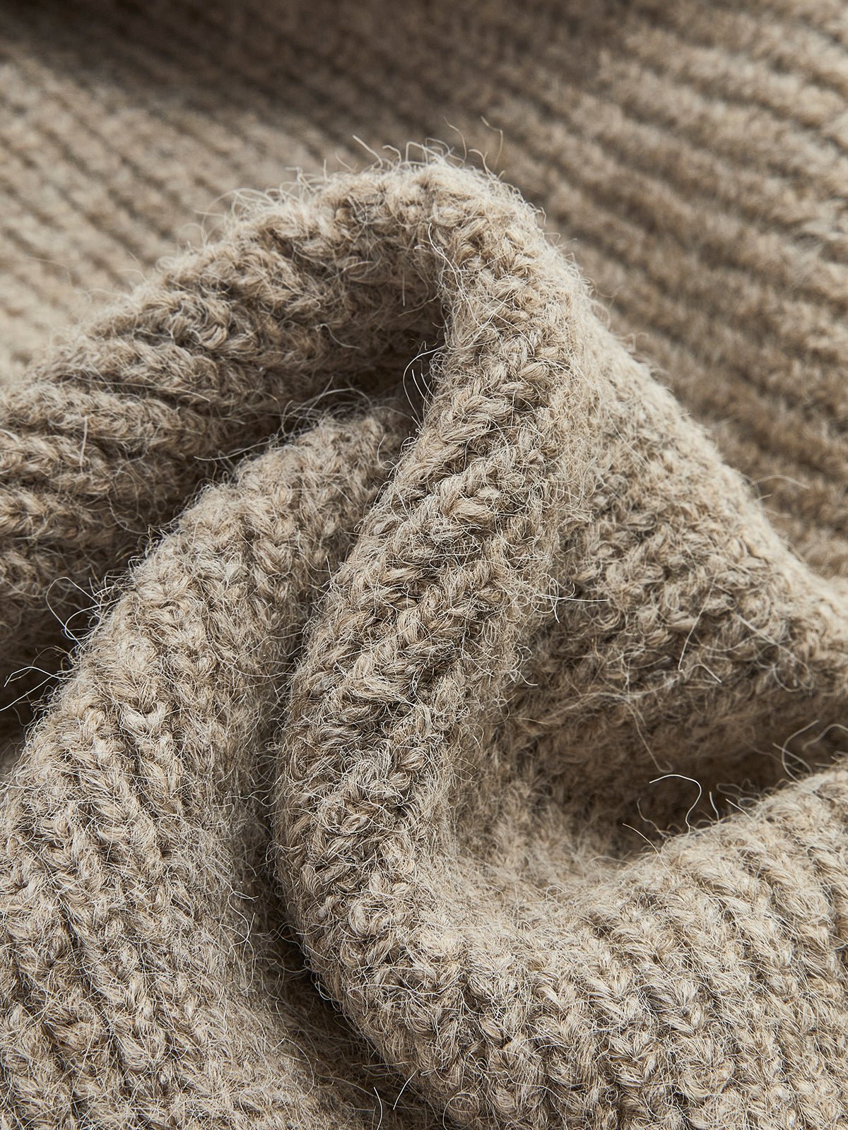 Stacking V-Neck Split Breasted Sweater Dress View 14