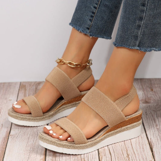 Vera | Women's Elegant Chain Strap Sandals Front