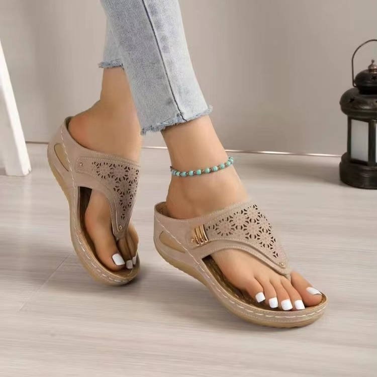 Vivienne | Women's Rhinestone Orthopedic Walking Sandals View 14