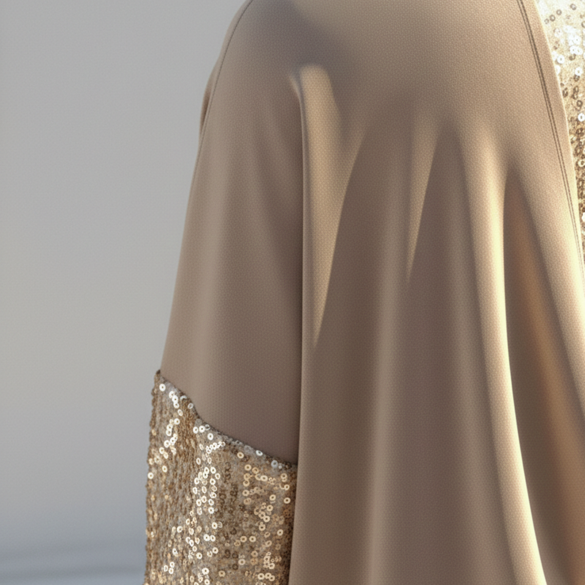 Womens Blouse Long Sleeve Sequin Elegant