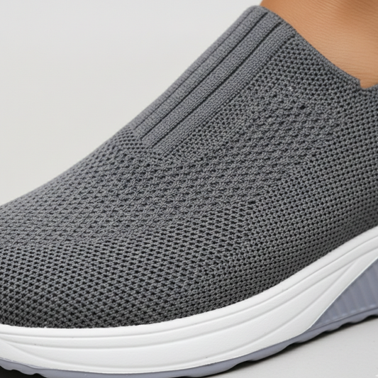 Women orthopedic slip on shoes cushioned sole