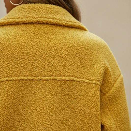Chaqueta de Otoño para Mujeres con Botones y Manga Larga