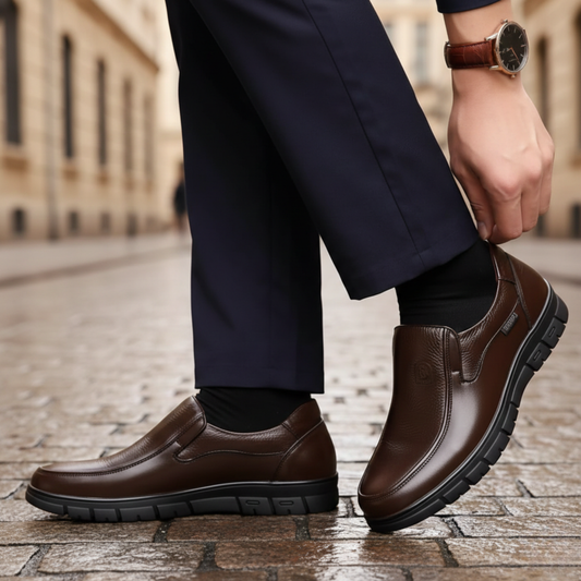 Orthopedic Shoes Slip On Cushioned Sole Men