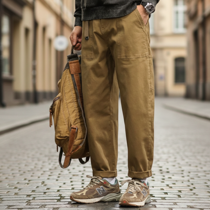 Pantalon cargo rétro pour homme
