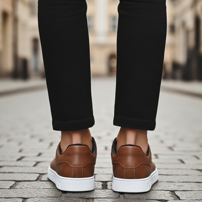 Mens Casual Sneakers Lace Up Low Top
