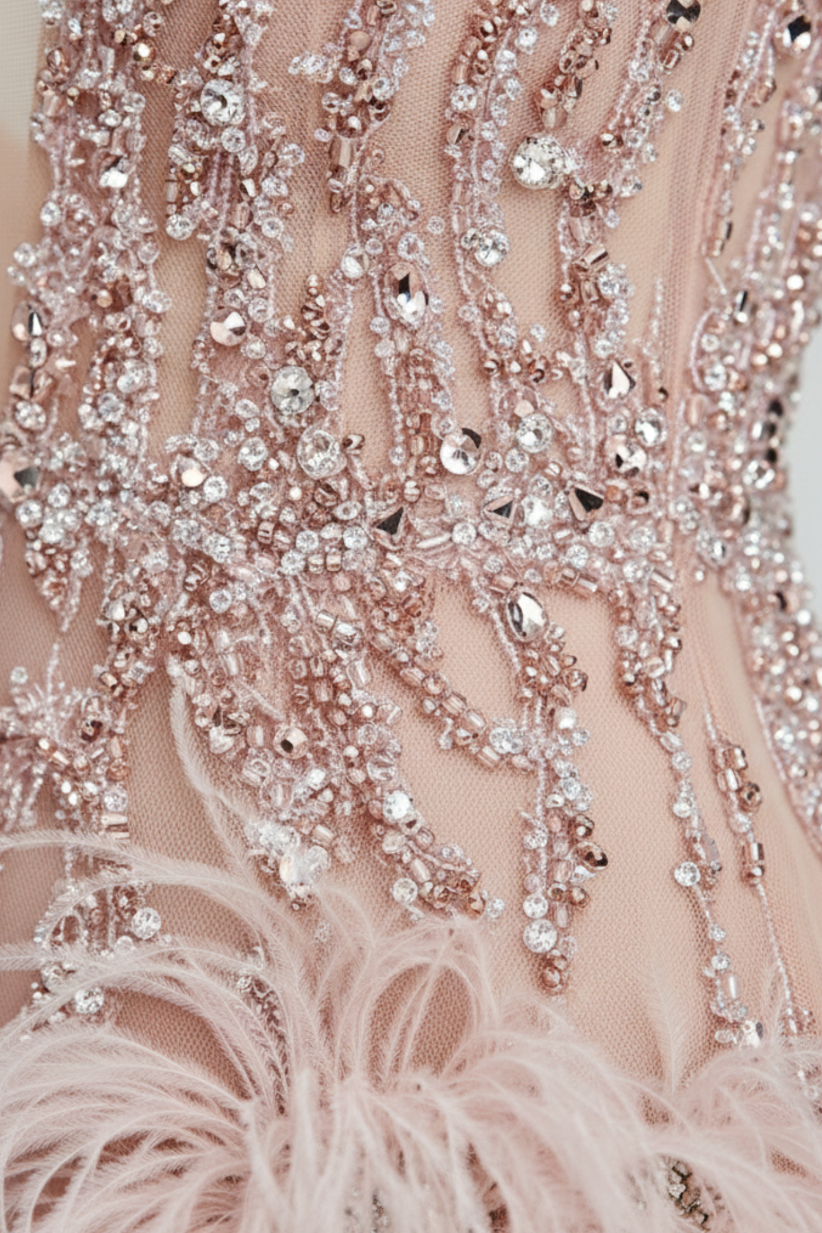 Sequin Feathered Dress for Women