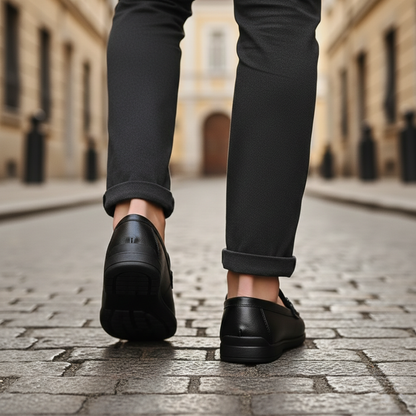 Loafers Leather Slip on Casual Men
