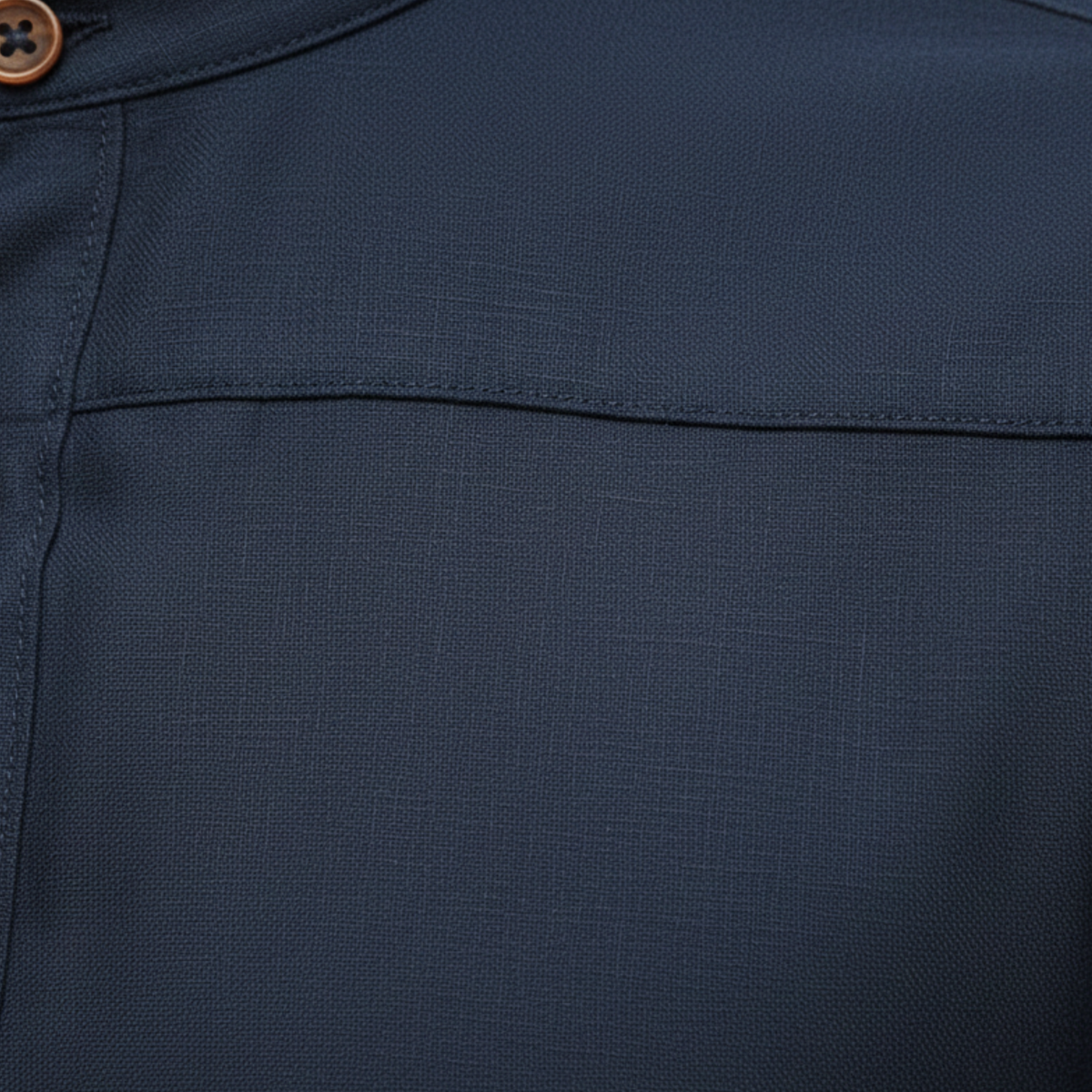 Men's Collar Shirt Long Sleeve Button Front