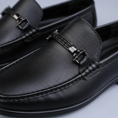 Loafers Leather Slip on Casual Men