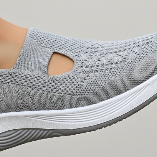 Women's orthopedic walking Shoes Slip On Knit