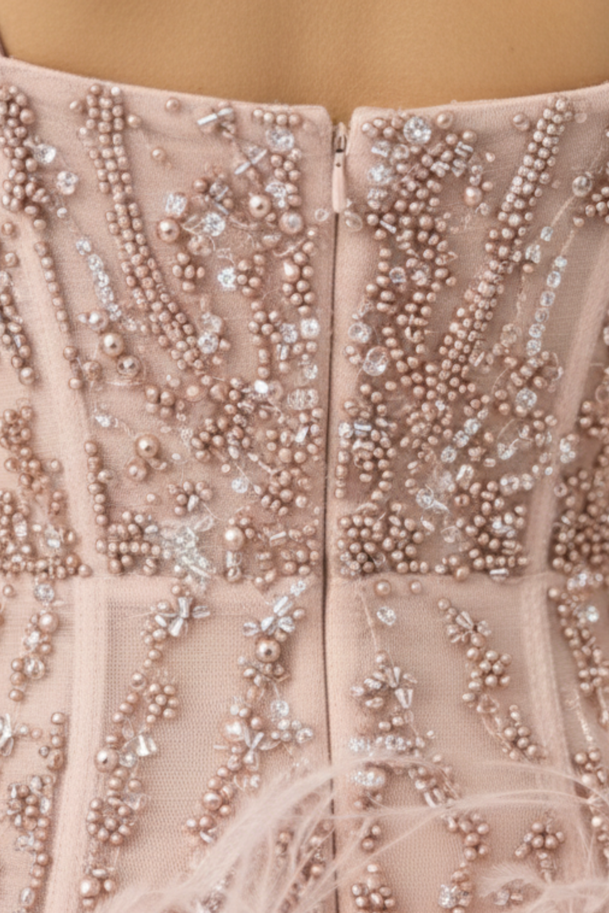 Sequin Feathered Dress for Women