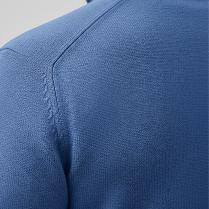 Men’s Quarter-Zip Knit Sweater
