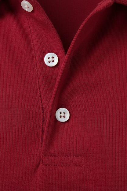 Men’s Long-Sleeve Polo Shirt