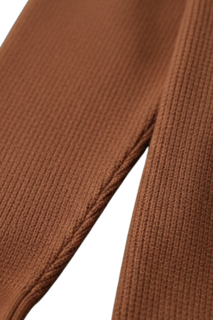 Pull polo pour homme à demi-fermeture éclair