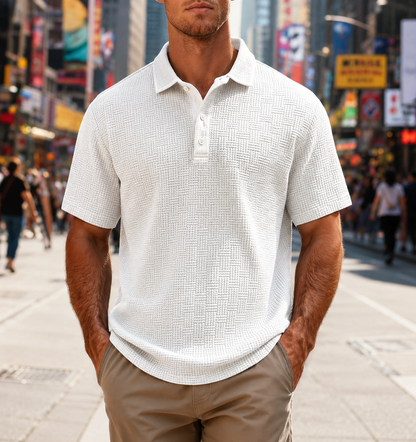 Men's Summer Short Sleeve Polo Shirt