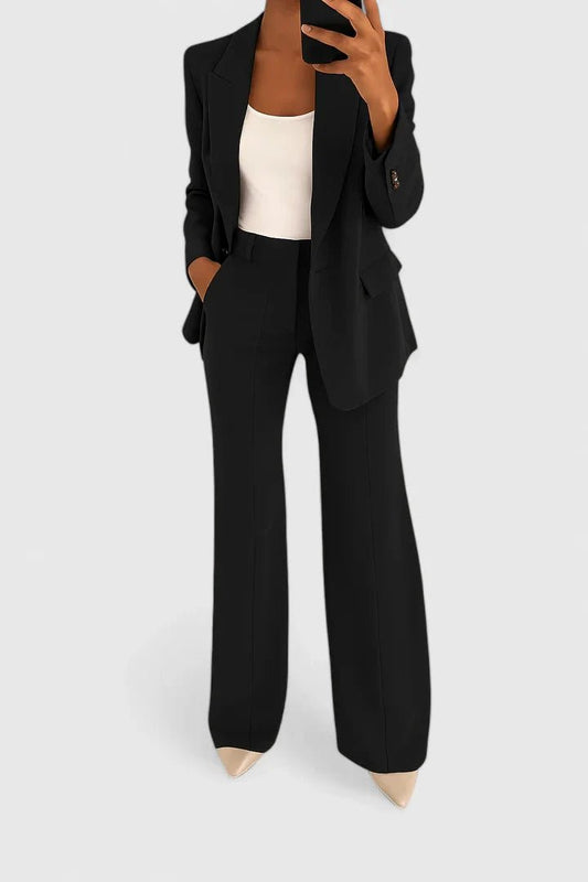 Amarel | Women's Elegant Wide-Leg Suit Set Hero