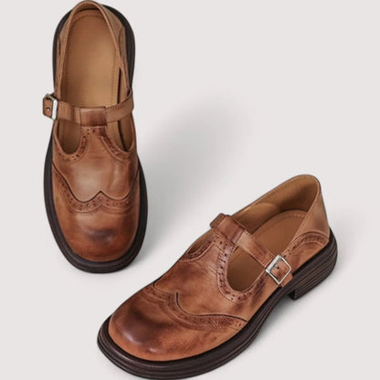 Arabella | Women's T-Bar Orthopedic Mary Jane Shoes Side