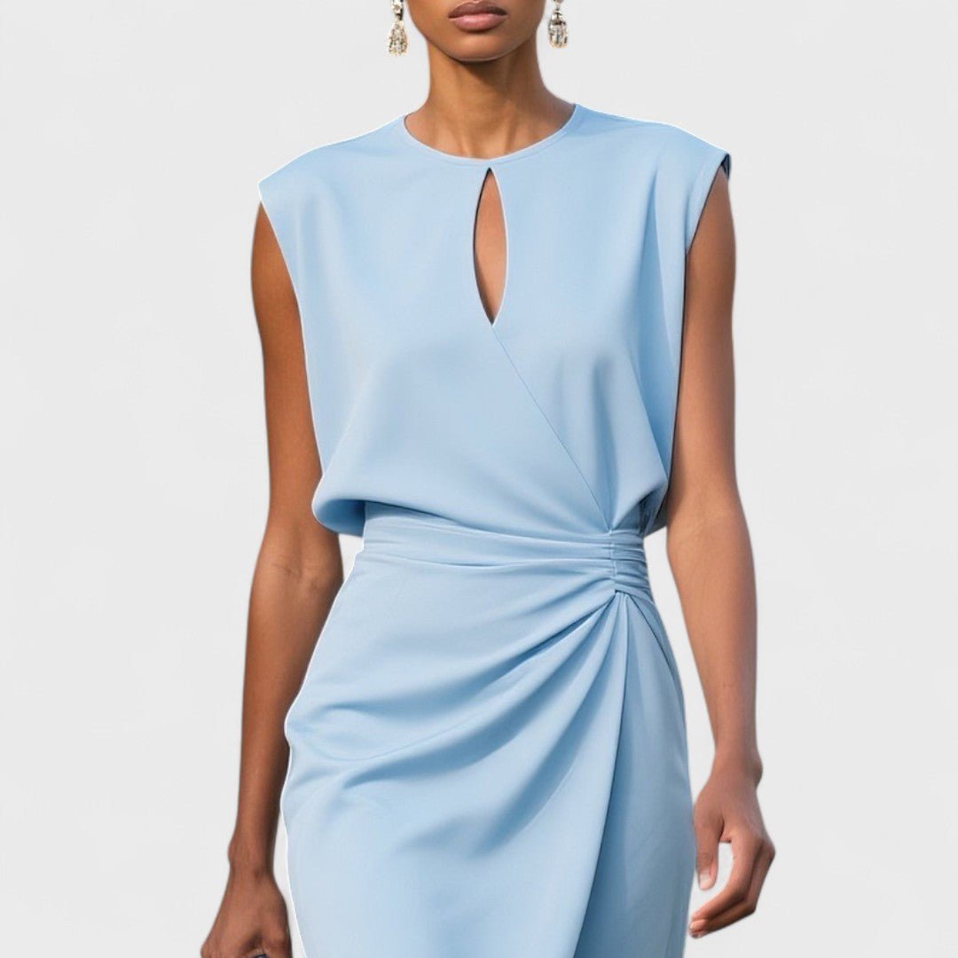 Arabesque | Women's Keyhole Elegant Mini Dress Lifestyle