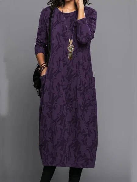 Araminta | Women's Textured Pocket Maxi Dresses Lifestyle