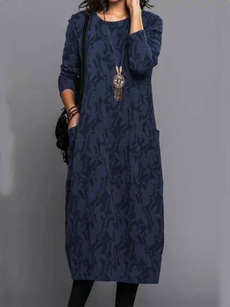Araminta | Women's Textured Pocket Maxi Dresses Side