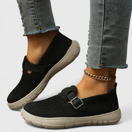Arvelle | Women's Orthopedic Loafers Buckle Strap Hero
