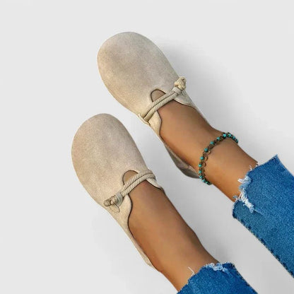 Aurelia | Women's Rope Tie Orthopedic Loafers Side