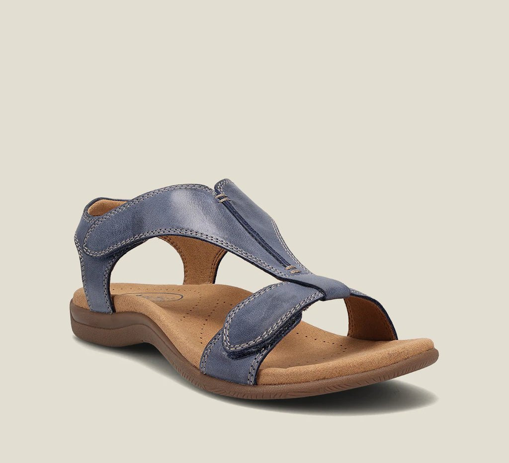 Aurelia | Women's T-Strap Orthopedic Arch Support Sandals Front