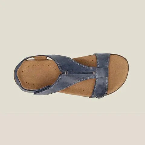 Aurelia | Women's T-Strap Orthopedic Arch Support Sandals Lifestyle