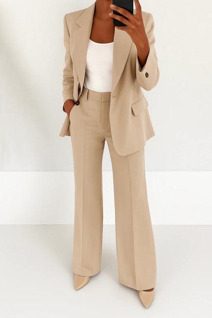 Bellacourt | Women's Chic Tailored Two-Piece Suit Detail
