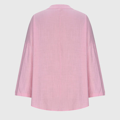 Bree | Flowy Elegant Beach Shirt Angle