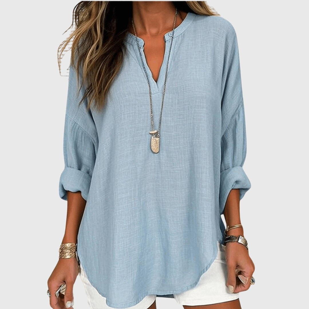 Bree | Flowy Elegant Beach Shirt Hero