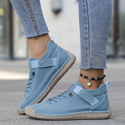 Celestria | Women's Orthopedic Comfort Chain Sneakers Close Up
