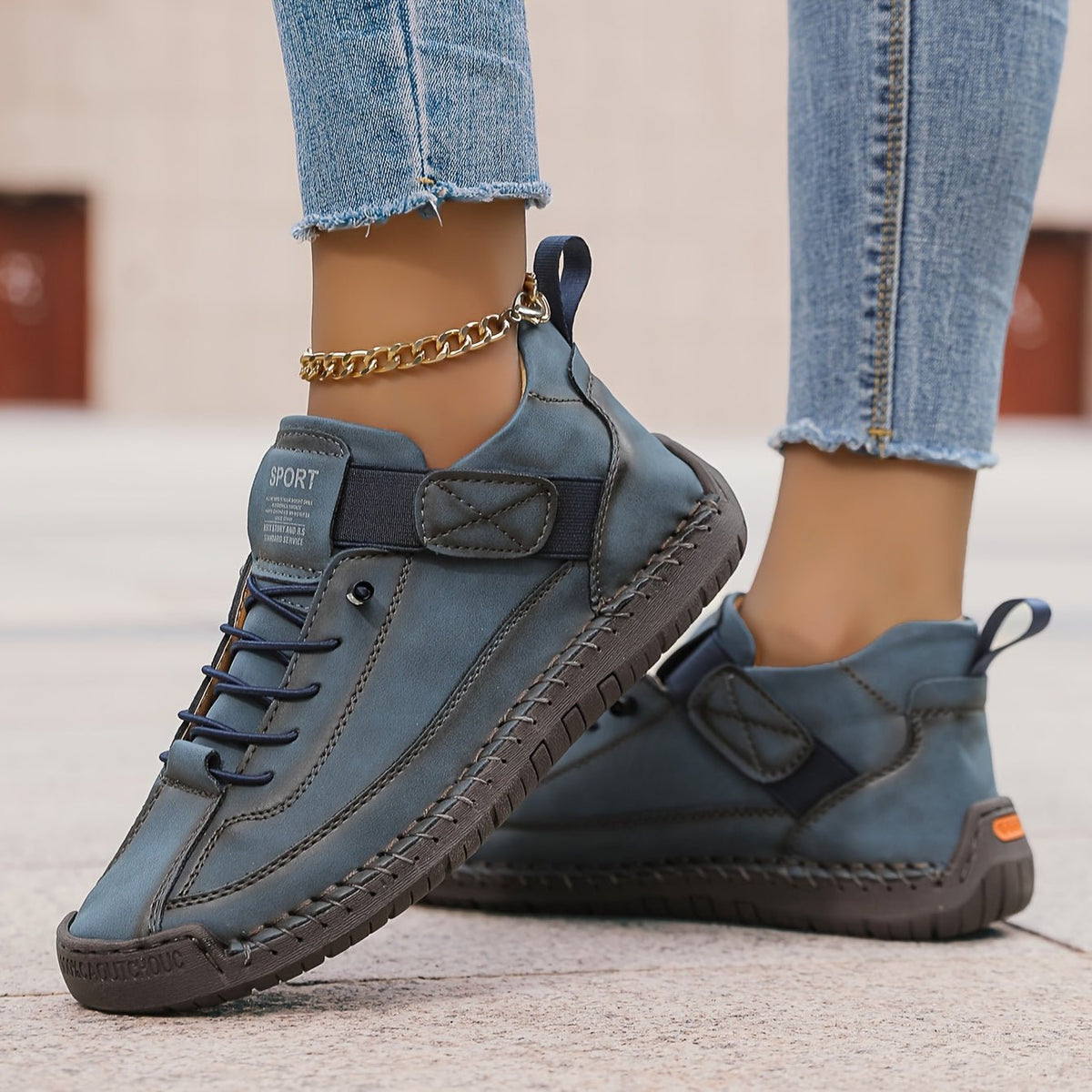 Celestria | Women's Orthopedic Comfort Chain Sneakers Lifestyle