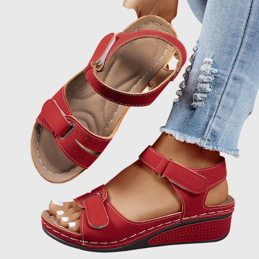 Celivra | Women's Orthopedic Velcro Strap Sandals Hero