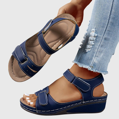Celivra | Women's Orthopedic Velcro Strap Sandals Lifestyle