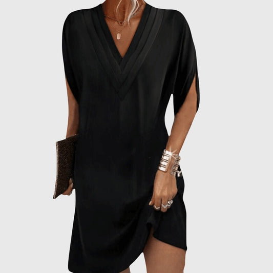 Cleo | Elegant Tummy-Hiding Women's Dress Hero
