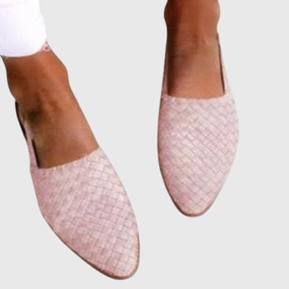Cleo | Women's Woven Orthopedic Sandals Back