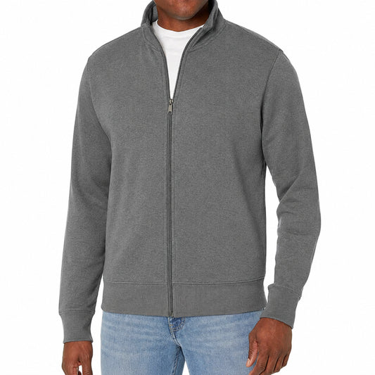 Zip Sweater Knit Lightweight Men All Season