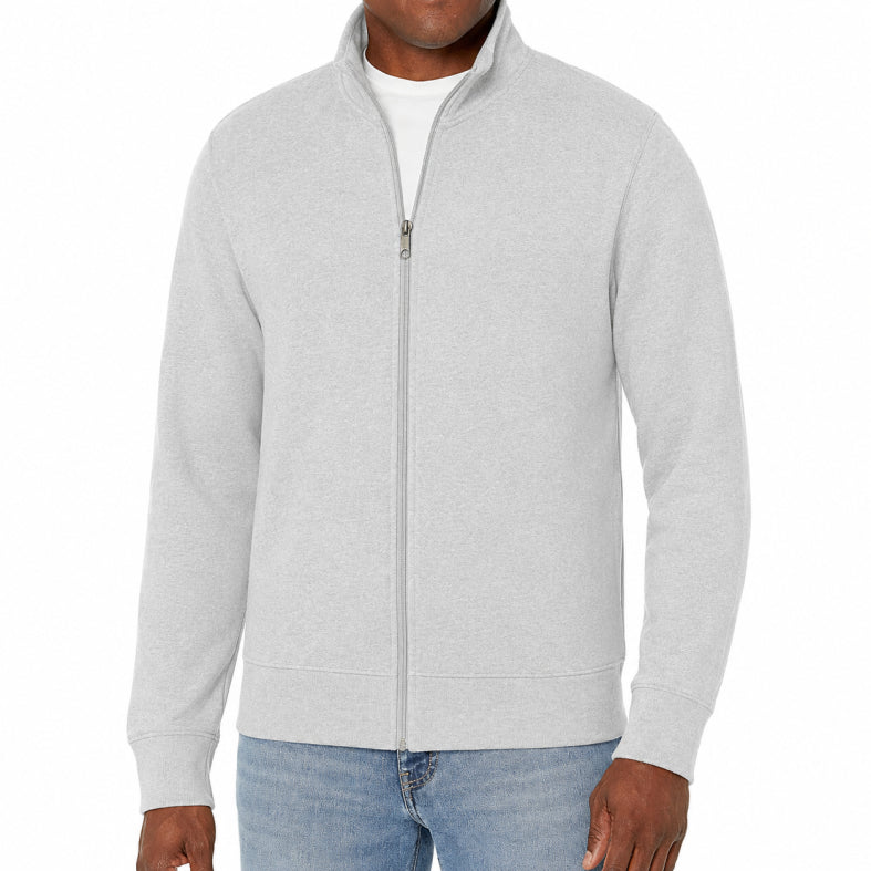 Zip Sweater Knit Lightweight Men All Season