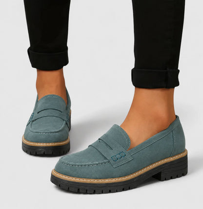 Cordelia | Women's Chunky Sole Orthopedic Loafers Back