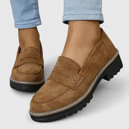 Cordelia | Women's Chunky Sole Orthopedic Loafers Side