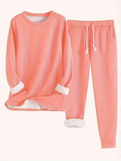 Cordelline | Women's Contrast Cuff Sweatsuit Set Loungewear Lifestyle