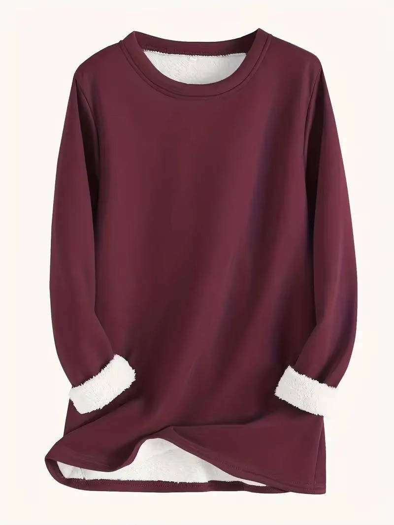 Cordelline | Women's Contrast Cuff Sweatsuit Set Loungewear Side