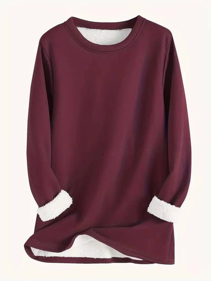 Cordelline | Women's Contrast Cuff Sweatsuit Set Loungewear Side