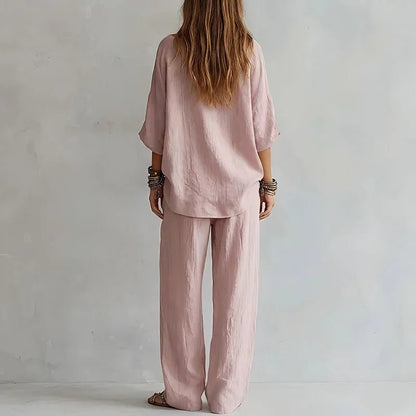 Daisy | Women's Off Shoulder Co-ord Set Front
