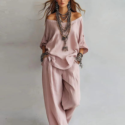 Daisy | Women's Off Shoulder Co-ord Set Hero