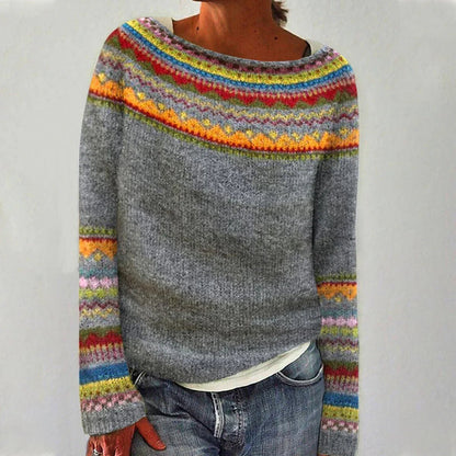 Gemma | Women's Elegant Nordic Sweater Hero