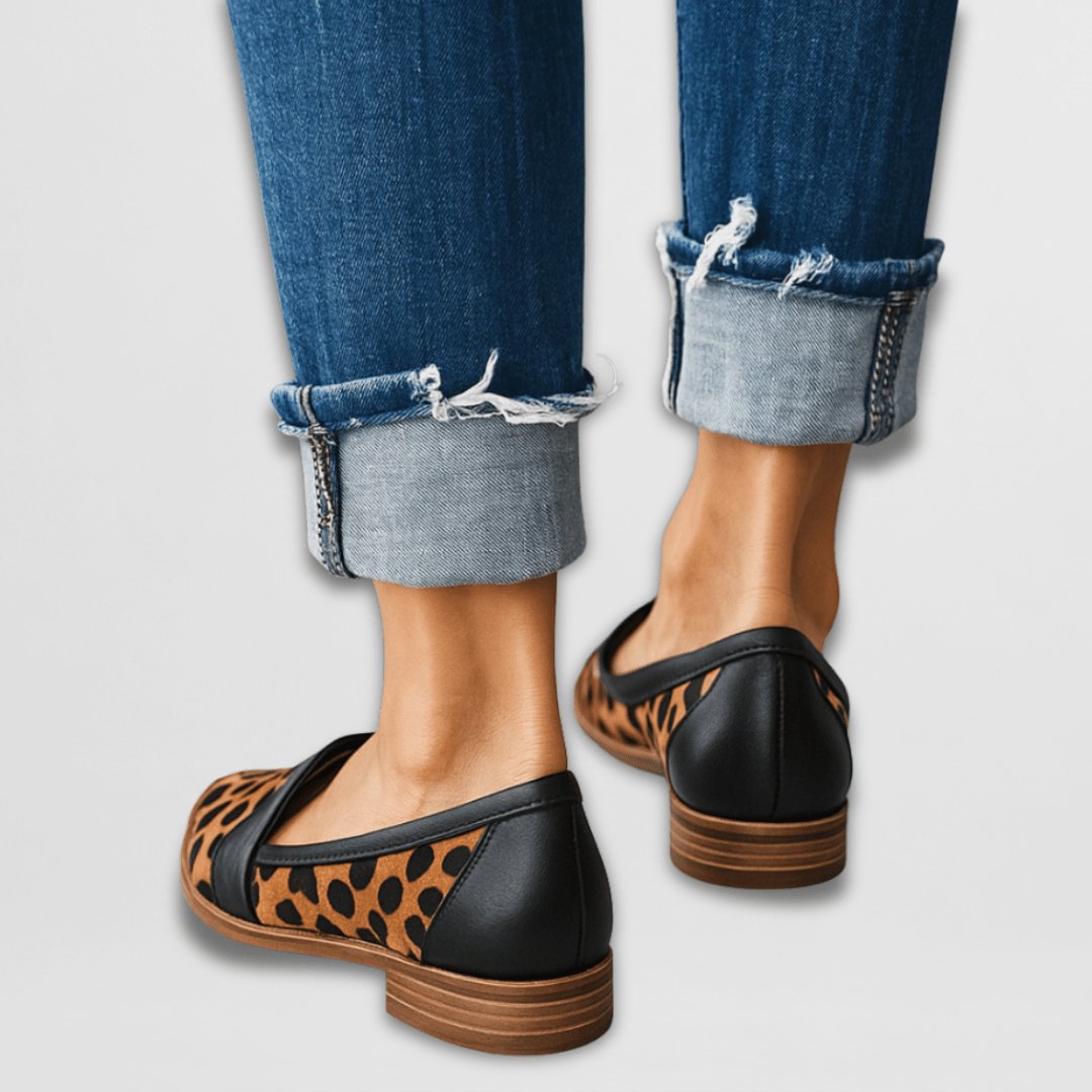 Gemma | Women's Orthopedic Soft Suede Loafers Back